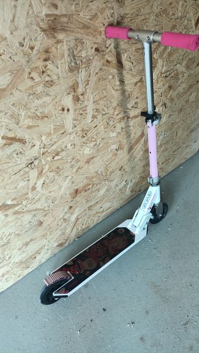 Hulajnoga oxelo różowo-biała