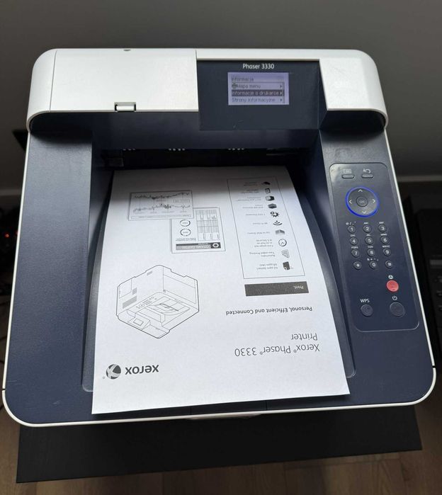 Drukarka laserowa Xerox Phaser 3330 WiFi/LAN mały przebieg