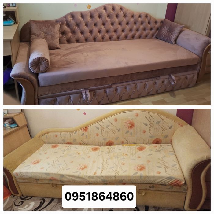 Перетяжка и ремонт мебели