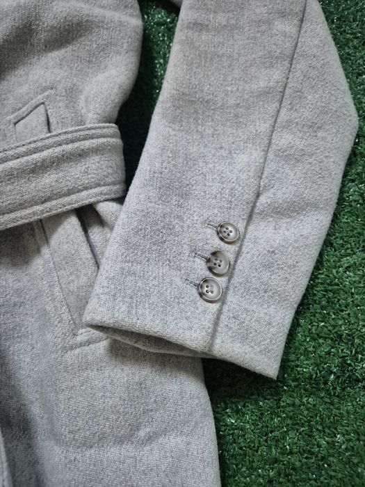 Płaszczyk damski z dodatkiem wełny