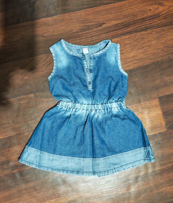 Джинсова сукня для дівчинки