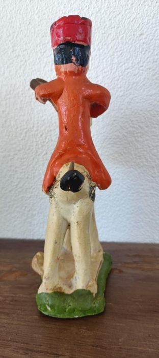 Boneco barcelos antigo apito e paliteiro
