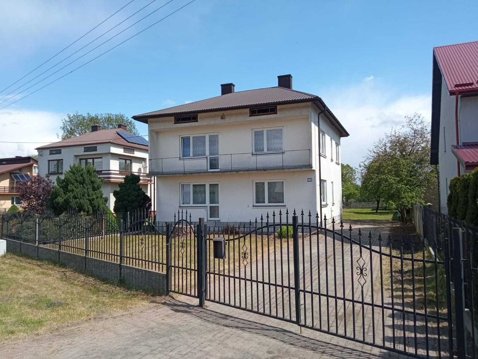 Dom z garażami dostęp do rzeki plus działka budowlana Sól/Biłgorja