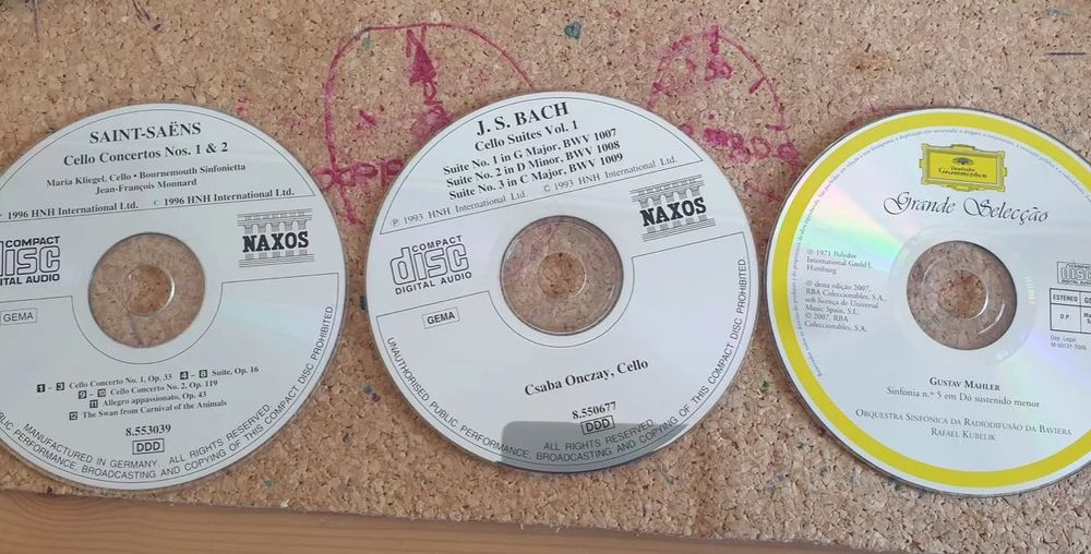 CDs de Música Clássica + DVD ópera Puccini