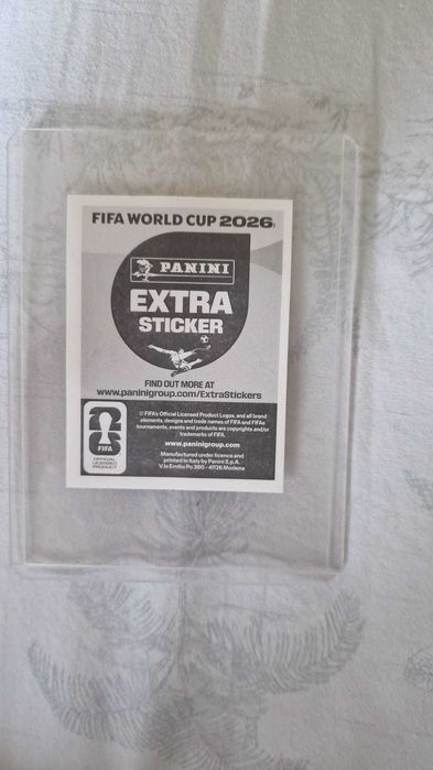 Cromo Panini  Lamine Yamal  Extra sticker Mundial 2026