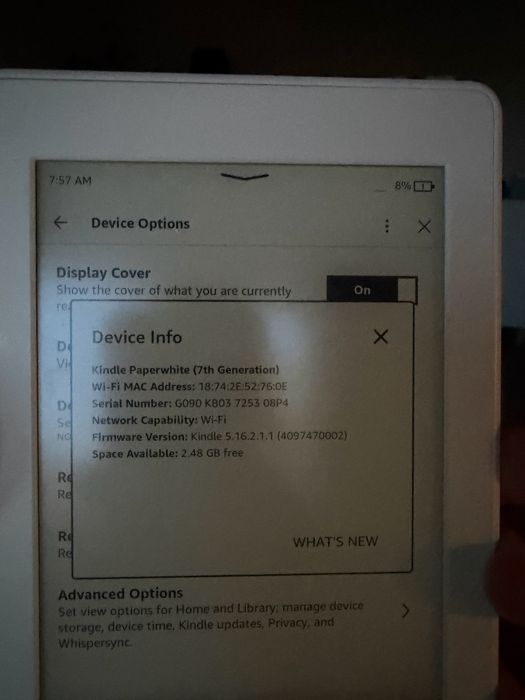 Kindle paperwhite 3