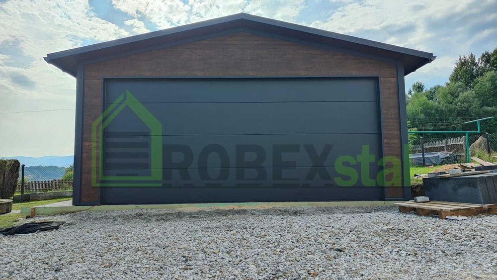 Garaż ocieplany z płyty warstwowej 6x5 PRODUCENT KAŻDY WYMIAR