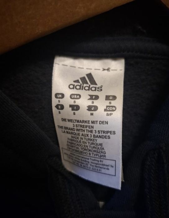 Утеплене чоловіче худі Adidas Турція