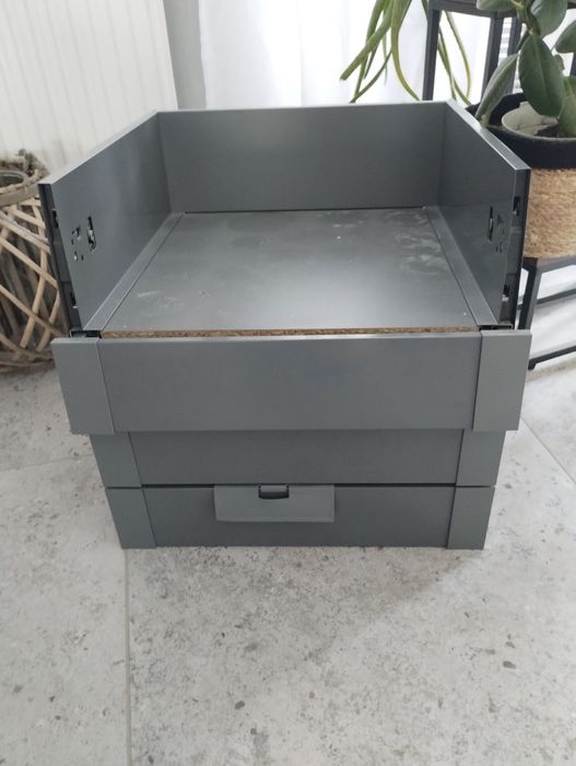 Szuflady 50cm, antracyt, GoodHome Soto