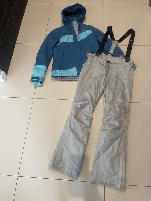 4F Kombinezon damski 164 S/M kurtka narciarska spodnie narciarskie