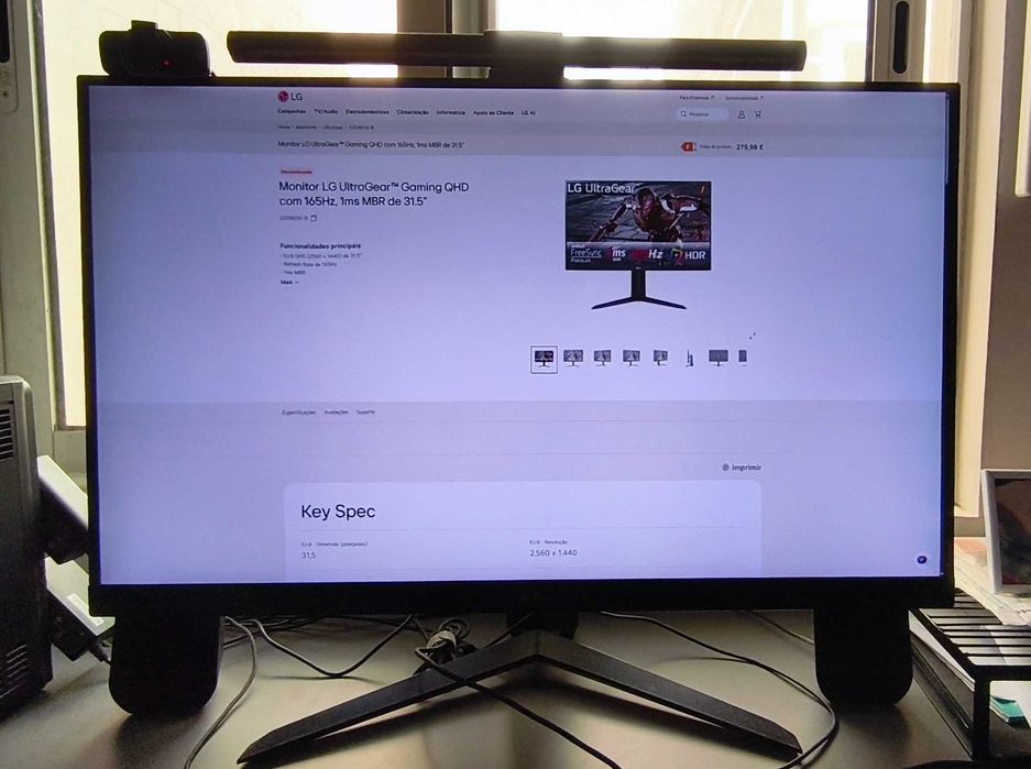 LG UltraGear 32GN650-B | 31.5" QHD 165Hz 1ms