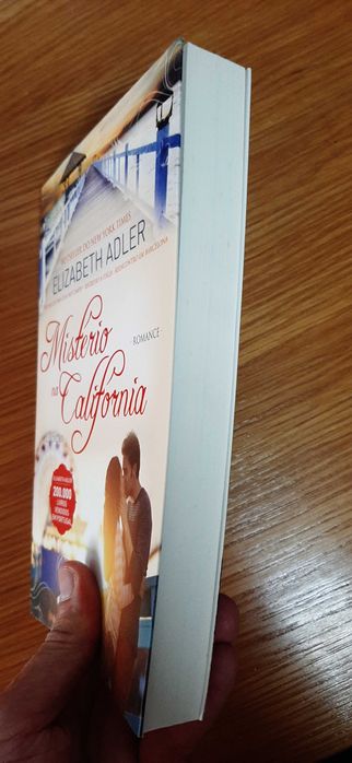 Livro "Mistério na Califórnia" (Elizabeth Adler)