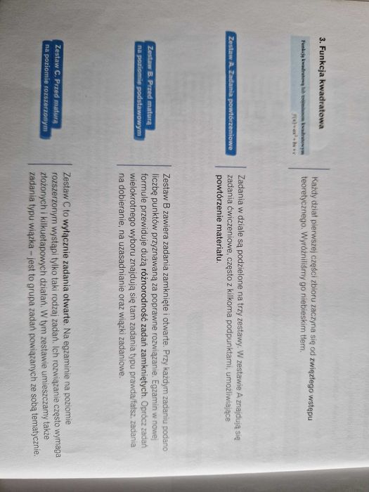 Nowa teraz matura zbiór zadań maturalnych MATEMATYKA z. rozszerzony