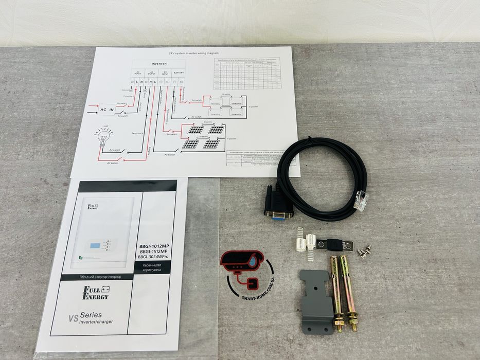 6000Вт‼️24В 220 инвертор гибридный інвертор гібридний зарядная станция