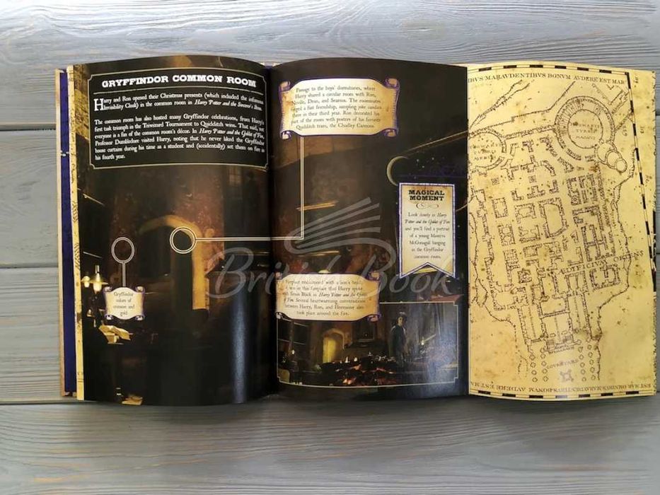 Книга Harry Potter: The Marauder's Map Guide to Hogwarts
