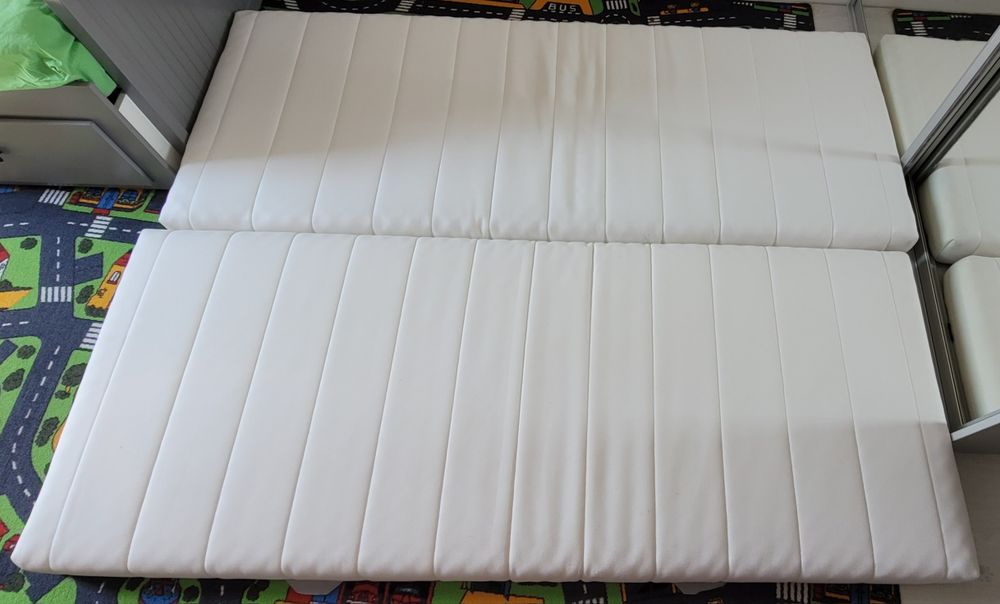 Ikea Asvang 2x materac 80x200 cm do łóżka Hemnes