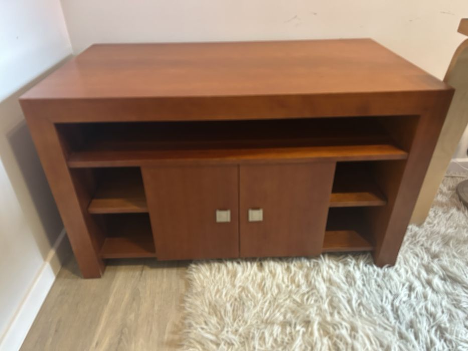 Movel televisao cerejeira maciço