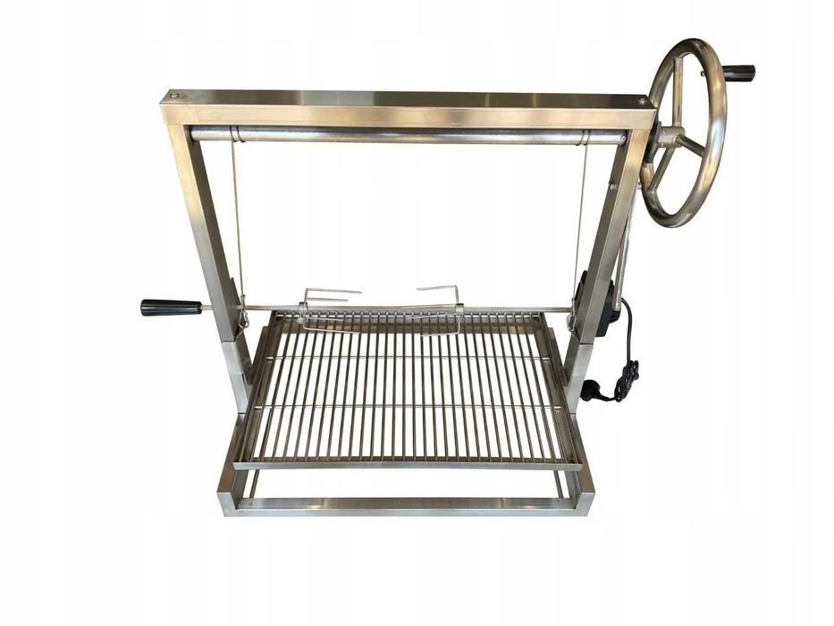 Grill Argentyński Palenisko do Zabudowy 100% Nierdzewny Solidny BBQ
