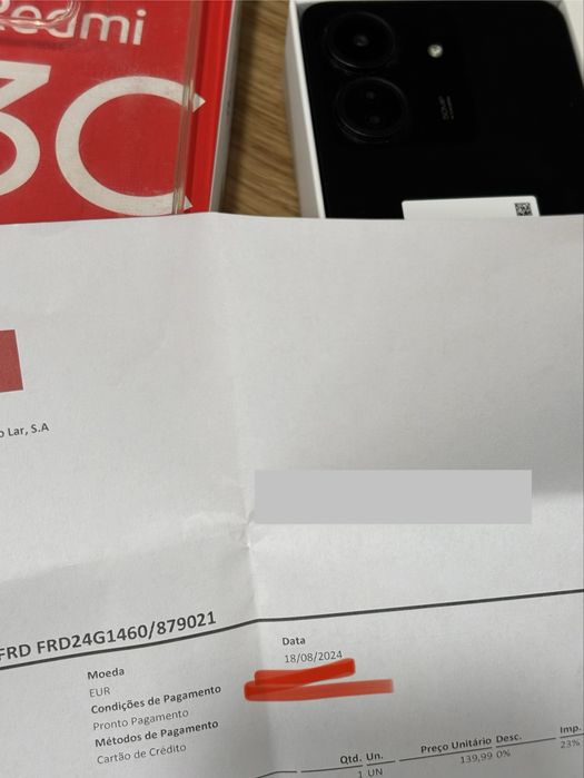 Xiaomi Redmi 13C 6GB 128G C/NOVO E GARANTIA ATÉ 2027