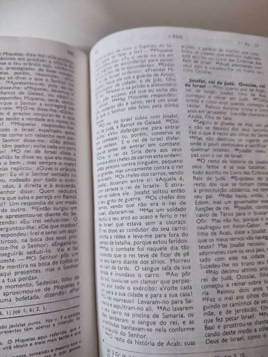 Bíblia sagrada e tradução do novo mundo das escrituras sagradas