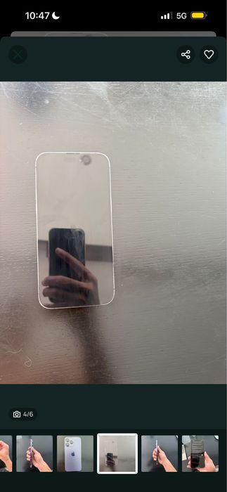 iPhone 14 Pro 256GB – Roxo (Deep Purple) | Bateria 100% | Estado Excelente