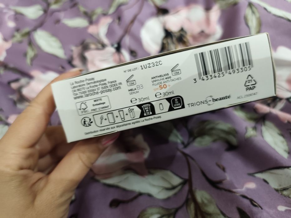 La Roche Posay zestaw krem +serum