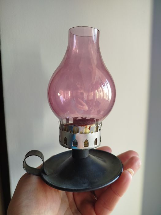 Підсвічник керамінова лампа. Підсвічник ретро