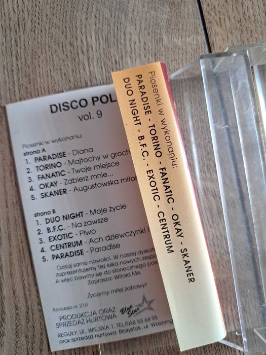 Disco Polo 9 kaseta magnetofonowa