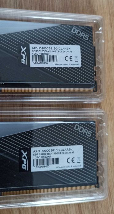 Pamięć DDR5 ADATA XPG Lancer RGB 32gb (2x16gb)