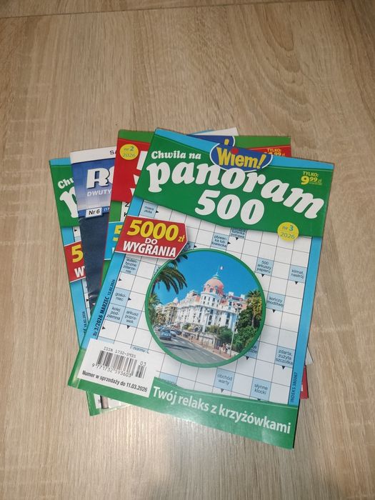 Krzyżówki wykreślanki szarady