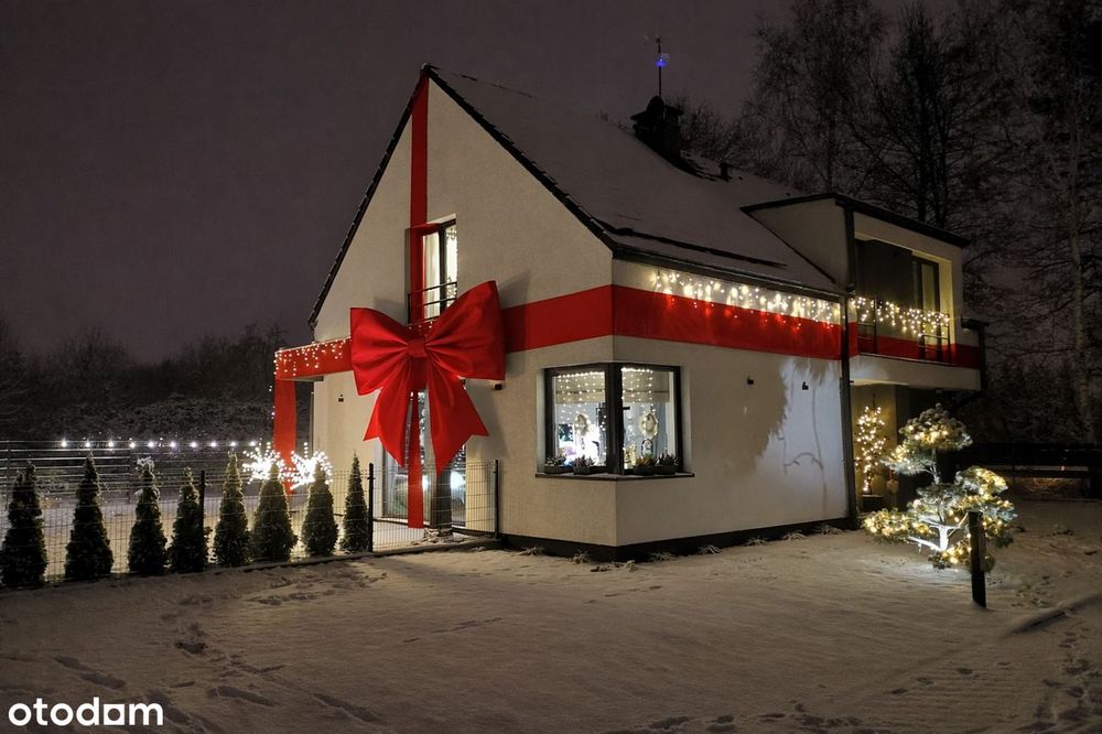 Niepowtarzalny wolnostojący dom w centrum Mierzyna