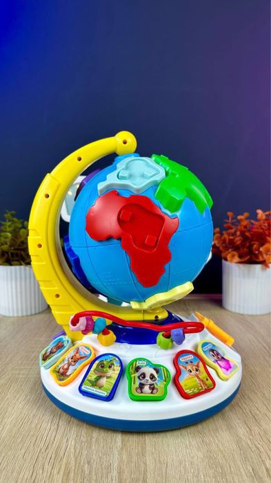 Інтерактивна іграшка Диво-глобус, укр.мова (10 казок вірші, пісні)