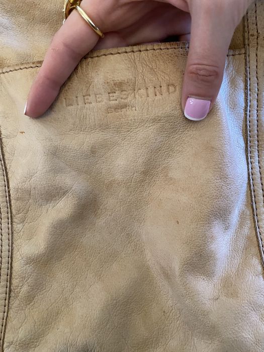 Роскошная сумка Liebeskind Berlin винтаж Германия 80-90гг кожа