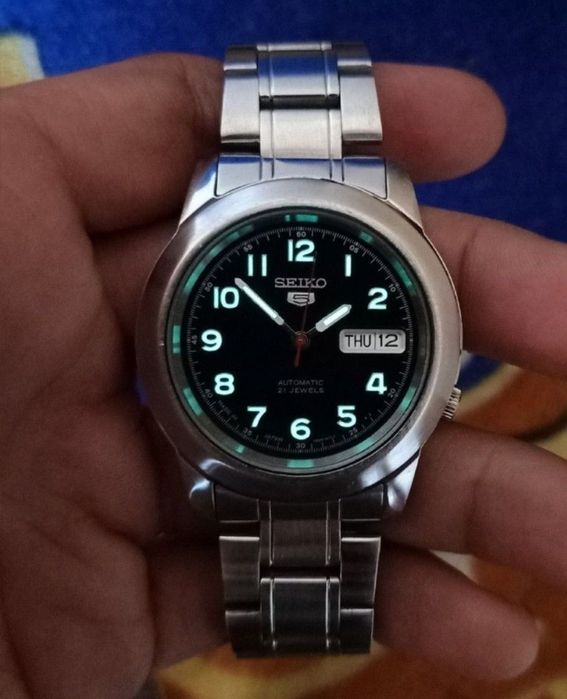*NOVO* Seiko 5 automático SNKK35J1 (38 mm )