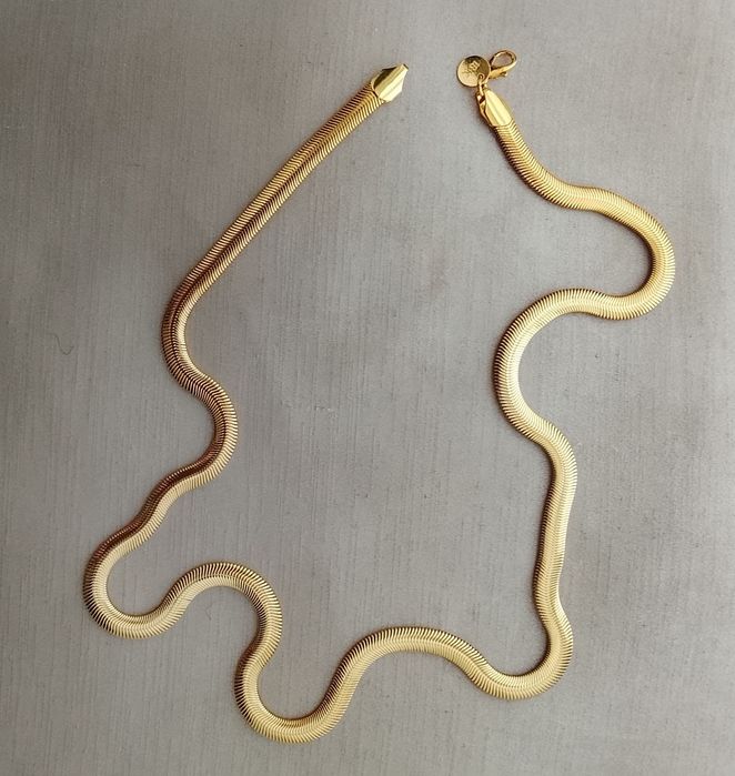 Срібний ланцюжок в позолоті