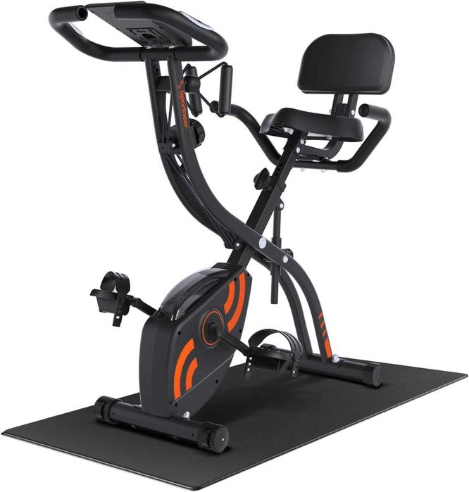 Rowerek stacjonarny Sportneer 4w1 magnetyczny, składany, 16 poziomów, LCD