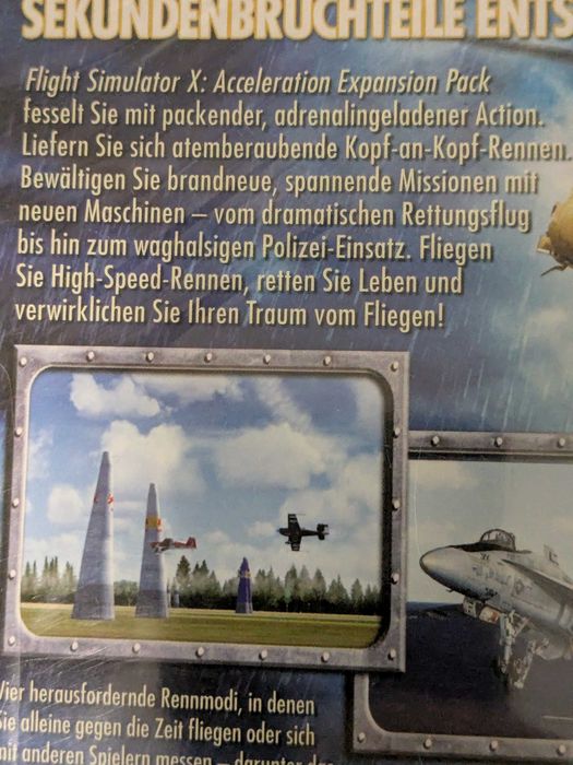 PC Flight Simulator X Acceleration Expaction Pack nowa w folii