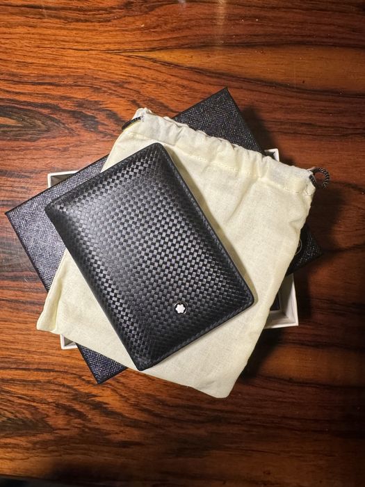 Carteira em pele MontBlanc  como nova