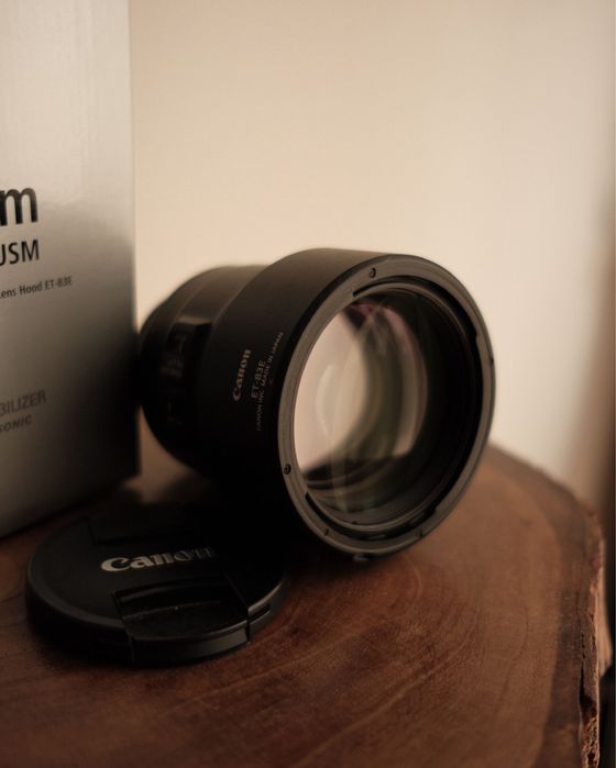 Objectiva canon 85mm 1.4 EF