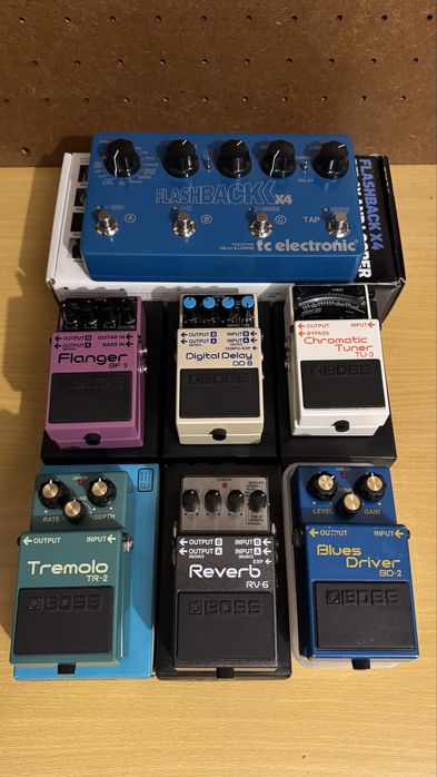 Pedais Guitar Boss TC Electronic Line 6 Electro Harmonix Fulltone MXR