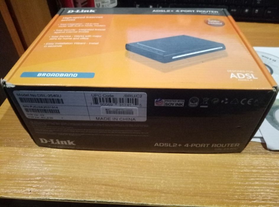 D-Link DSL-2540U +4 PORT