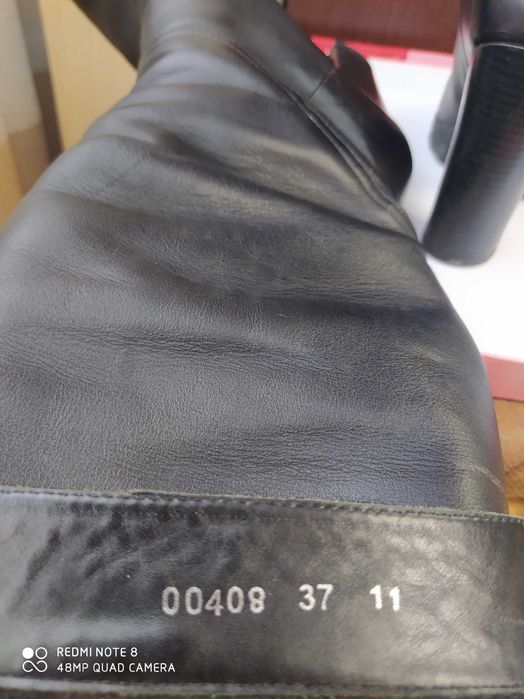 Шкіряні сапоги. Сапожки кожа