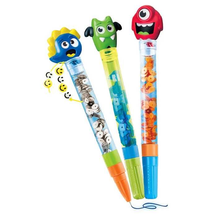 Clementoni Idea Mini Fabryka Monster Długopisów zestaw kreatywny