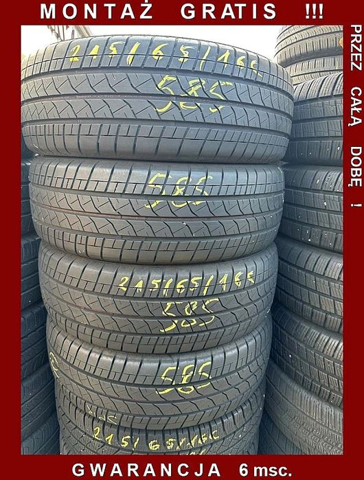 215/65/16C Bridgestone Duravis _6,5mm_4szt_(585)