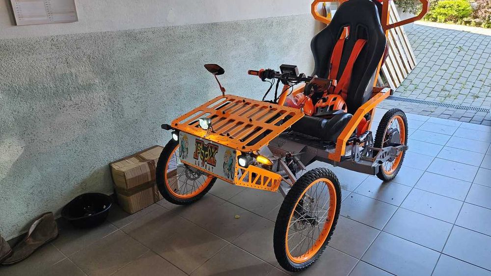 Pojazd terenowy elektryczny, łazik, czterokołowiec, 3kW NOWY