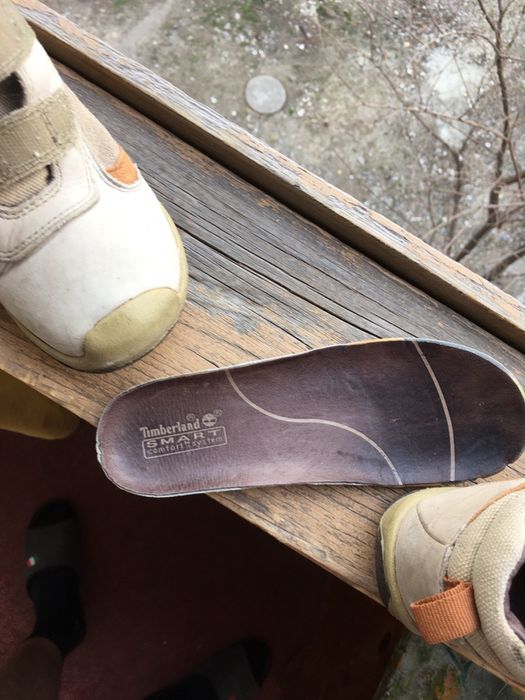 Ботинки Timberland.