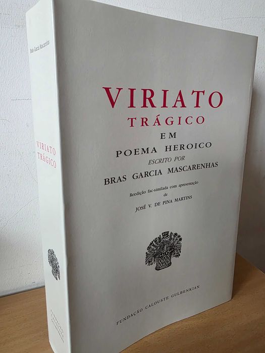 Livro "Viriato Trágico" de Brás Garcia Mascarenhas