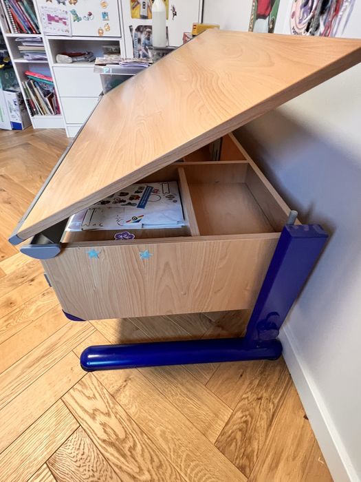 Biurko moll regulowana wysokość rosnące z dzieckiem