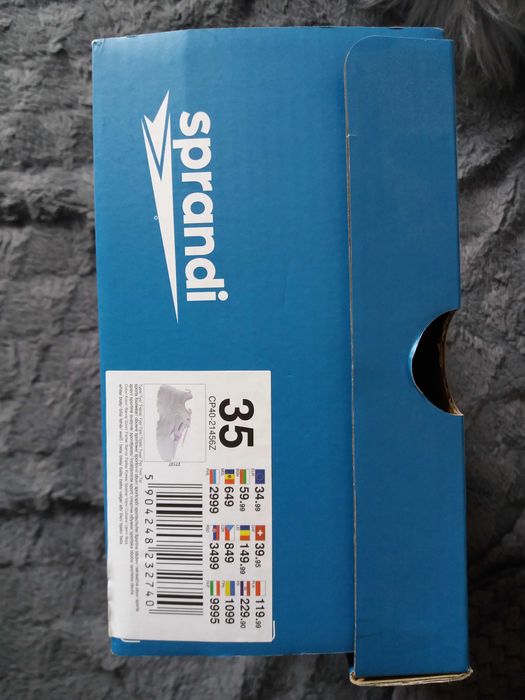 Białe adidasy Sprandi 35