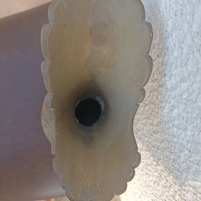 Jarra bronze maciço antiguidade